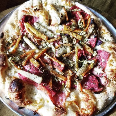 st patty pizza